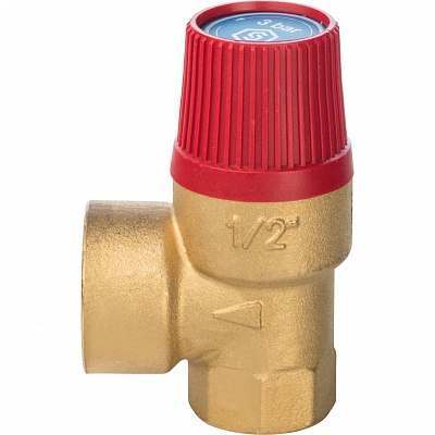 Клапан предохранительный SVH 3 бар 1/2" (Stout)