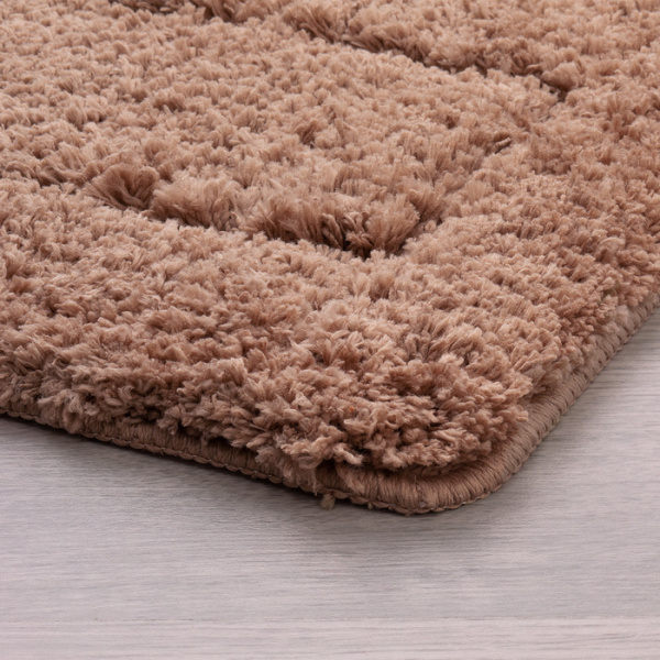 Набор ковриков для ванной комнаты, 60х90 + 50х50 см, микрофибра, Beige Landscape, IDDIS, 242M590i13