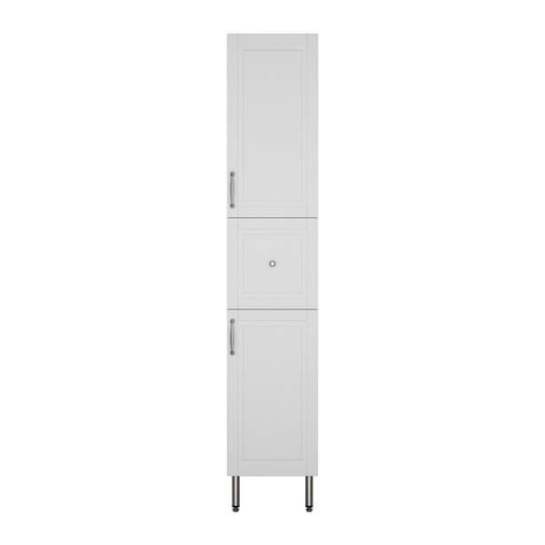 Пенал напольный, 36 см, белый, Oxford, IDDIS, OXF36W0i97