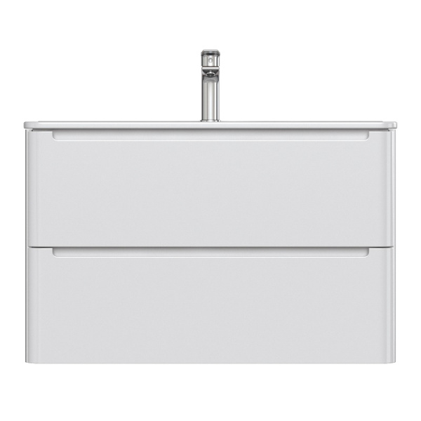 Тумба с умывальником, подвесная, 80 см, белая, Edifice, IDDIS, EDI80W0i95K