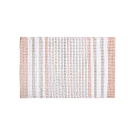 Коврик для ванной комнаты, 50x80, шенилл, розовый, IDDIS, BC04P58i12