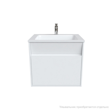 Тумба подвесная с ящиком, белая, 60 см, Esper, IDDIS, ESP60W0i95. Подходит ум. 4506000i28