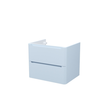 Тумба подвесная, 60 см, голубой, Edifice, IDDIS, EDI60B0i95  подходит умыв. 0106000i28