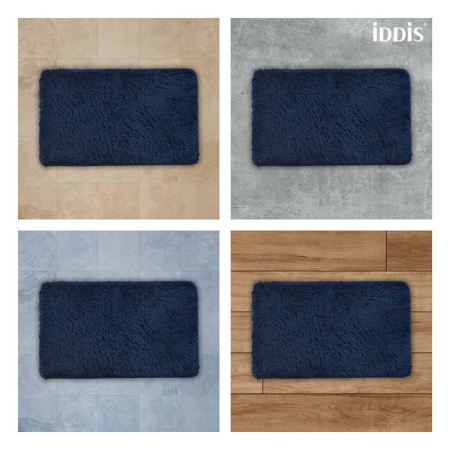 Коврик для ванной комнаты, 50*80 см, микрофибра, IDDIS, D17M580i12