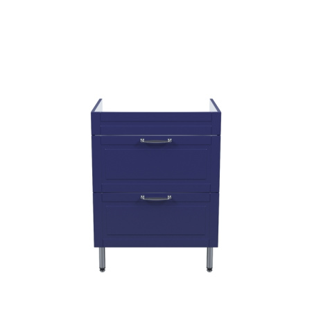 Тумба напольная, 60 см, синий, Oxford, IDDIS,OXF60N0i95 подходит умыв. 0136000i28