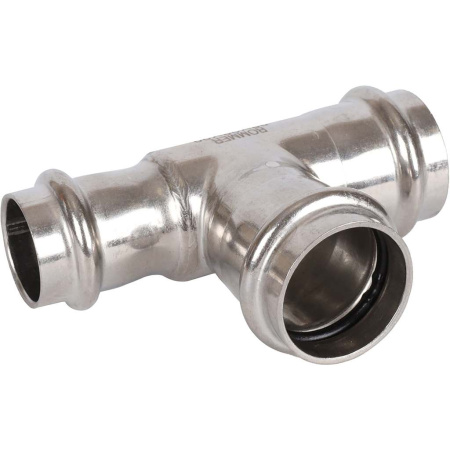 ROMMER RSS-0014-282822 ROMMER Тройник переходной, 28х28х22, из нержавеющей стали прессовой