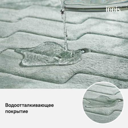 Коврик для ванной комнаты, 50*80 см, полиэстер с запоминающей пеной, IDDIS, B22P580i12