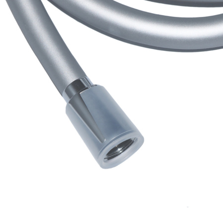 Шланг для душа, серебряный, силиконовый, 1,2м, Optima Home, IDDIS, OPH12SLi19