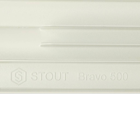 Радиатор алюминиевый Stout Bravo 500 6 секций