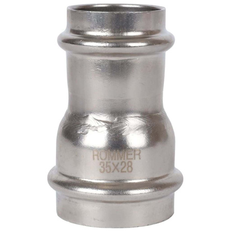 ROMMER RSS-0018-003528 ROMMER Муфта переходная, 35х28, из нержавеющей стали прессовой