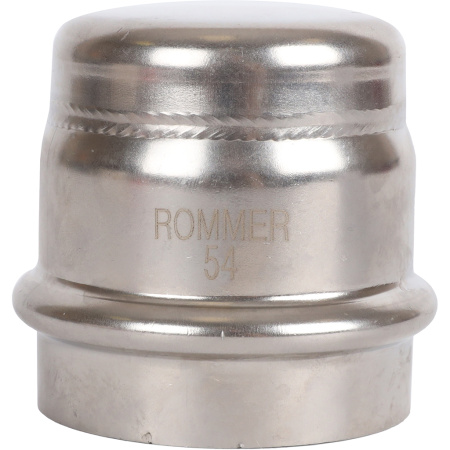 ROMMER RSS-0025-000054 ROMMER Заглушка, 54, из нержавеющей стали прессовой