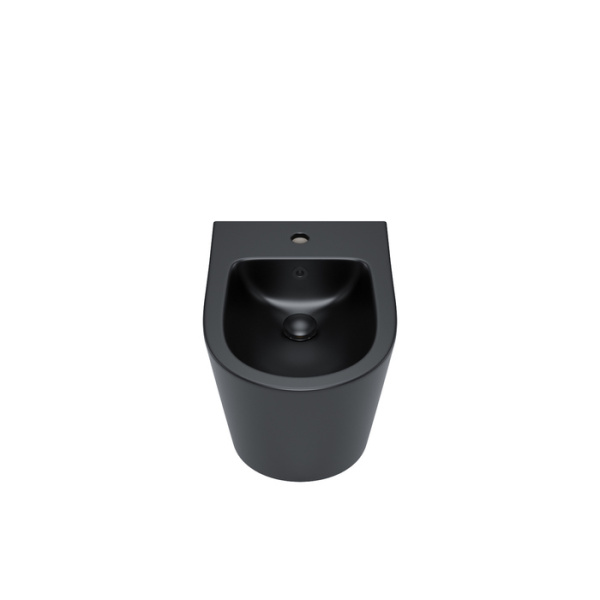 Подвесное биде чёрное матовое, Calipso, IDDIS, CALRB02i82