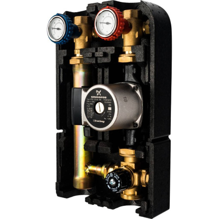 STOUT SDG-0002 Насосная группа со смесителем 1"с насосом Grundfos UPSO 25-65