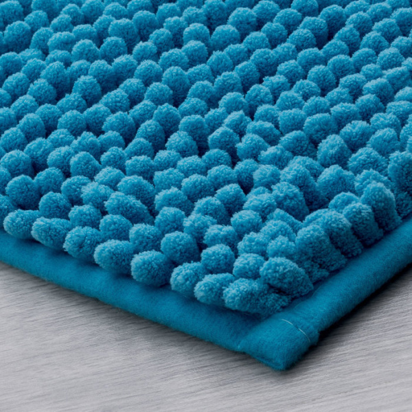 Коврик для ванной комнаты, 50*80 см,микрофибра (шенилл), Blue Heaven, IDDIS, 620M580i12