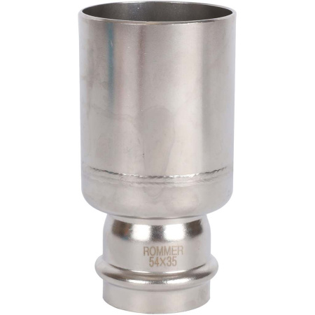ROMMER RSS-0020-005435 ROMMER Муфта переходная-НПр, 54х35, из нержавеющей стали прессовой