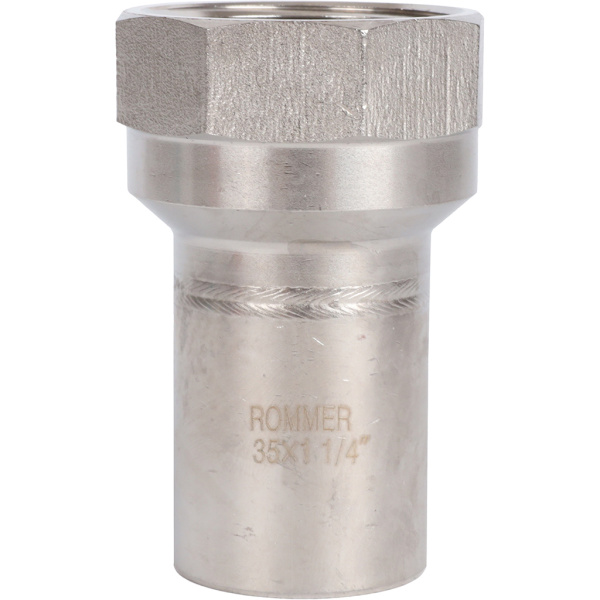 ROMMER RSS-0023-035114 ROMMER Вставка переходная НПр-ВР, 35х1 1/4, из нержавеющей стали прессовой