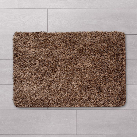 Коврик для ванной комнаты, 60*90 см, микрофибра, ID, brown grass, P01M690i12