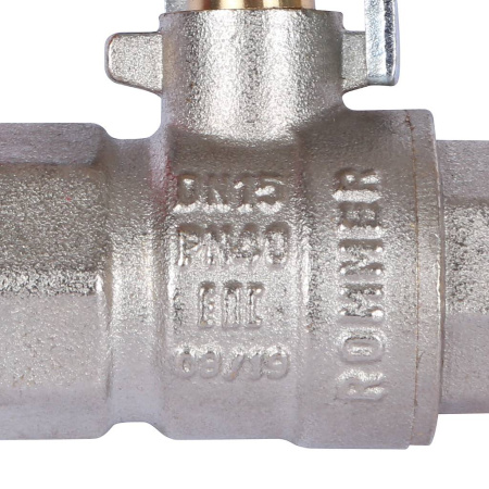 Шаровой кран 1/2" ВН/НР, ручка рычаг (Rommer)
