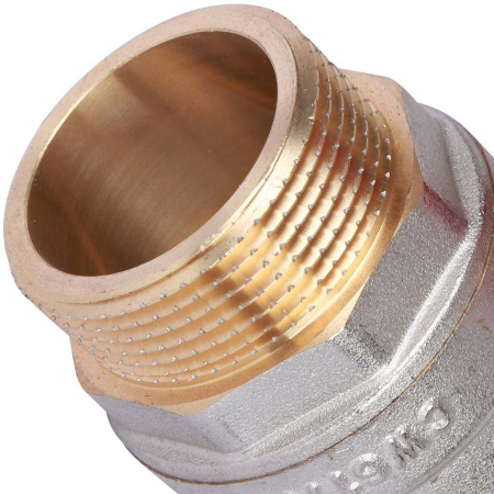RBV-0007-0410232 ROMMER Шаровой кран 1 1/4" НР/НР, ручка бабочка