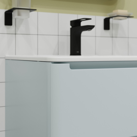 Тумба с умывальником, подвесная, 60 см, голубой, Edifice, IDDIS, EDI60B0i95K  подходит умыв. 0106000i28
