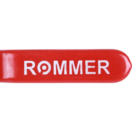 Шаровой кран 1/2" ВН/ВН, ручка рычаг (Rommer)