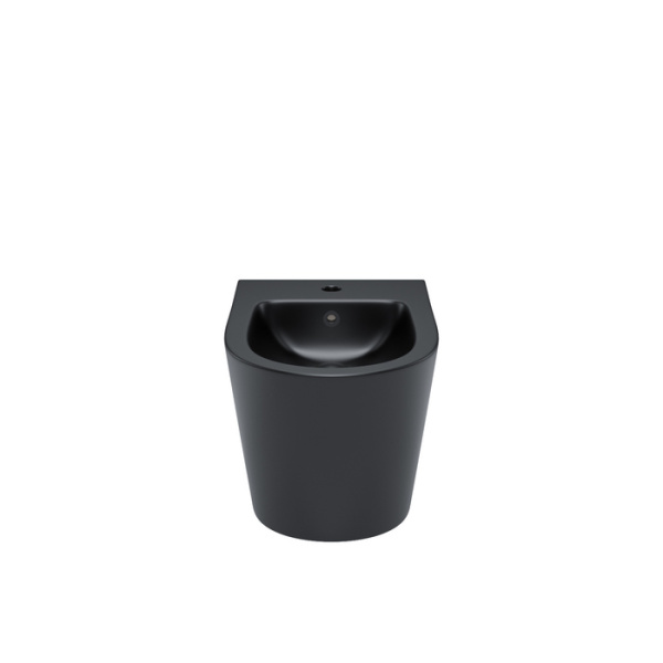 Подвесное биде чёрное матовое, Calipso, IDDIS, CALRB02i82