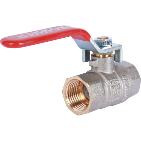 Шаровой кран 1/2" ВН/ВН, ручка рычаг (Rommer)