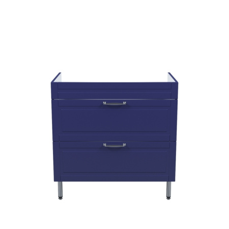 Тумба напольная, 80 см, синий, Oxford, IDDIS, OXF80N0i95 подходит умыв. 0138000i28