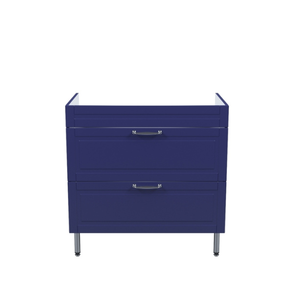 Тумба напольная, 80 см, синий, Oxford, IDDIS, OXF80N0i95 подходит умыв. 0138000i28