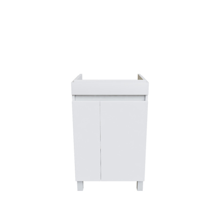 Тумба напольная с дверцами, белая, 50 см, Zodiac, IDDIS, ZOD5CDFi95 подходит ум. 3505000i28