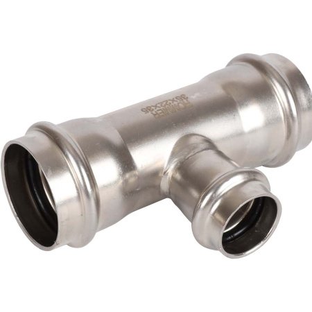 ROMMER RSS-0014-352235 ROMMER Тройник переходной, 35х22х35, из нержавеющей стали прессовой