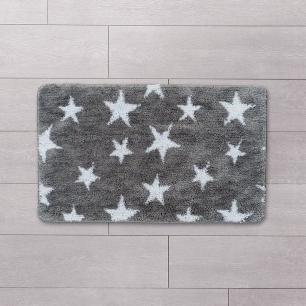 Коврик для ванной комнаты, 50*80 см, микрофибра, P34M580i12, IDDIS