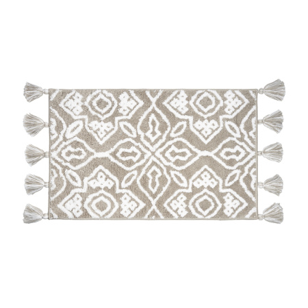 Коврик для ванной комнаты, 50x80, микрофибра, бежевый, IDDIS, DT02P58i12