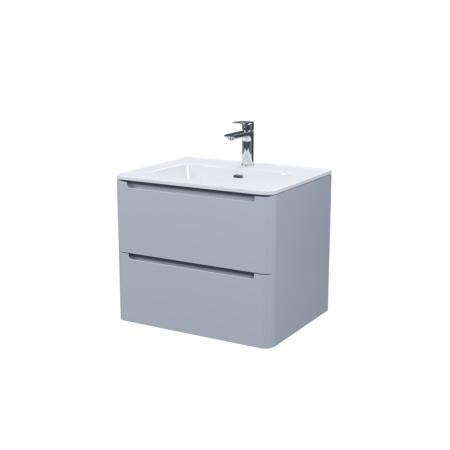 Тумба с умывальником, подвесная, 60 см, светло-серый, Edifice, IDDIS, EDI60L0i95K  подходит умыв. 0106000i28