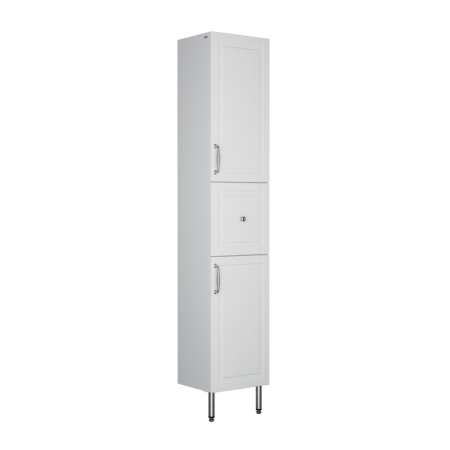 Пенал напольный, 36 см, белый, Oxford, IDDIS, OXF36W0i97