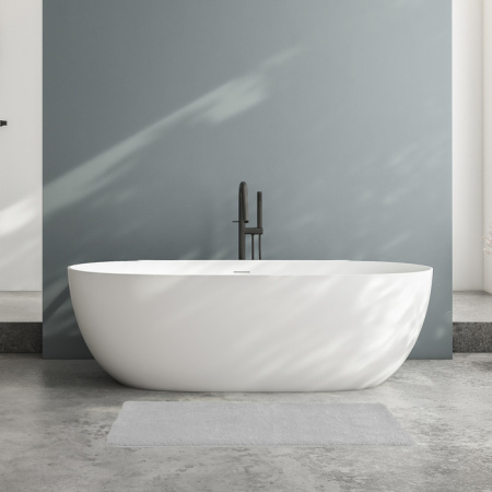 Коврик для ванной комнаты, 70x120, микрофибра, серый, IDDIS, BSQL02Mi12