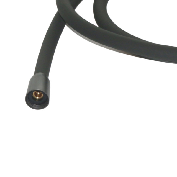 Шланг для душа, графитовый матовый, силиконовый, 1,5м, Optima Home, IDDIS, OPH15GLi19
