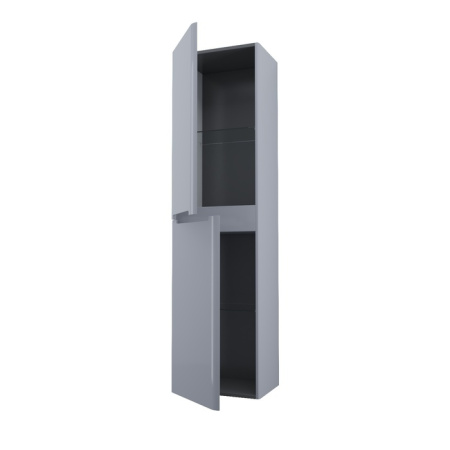 Пенал подвесной, 40 см, светло-серый, Edifice, IDDIS, EDI40L0i97