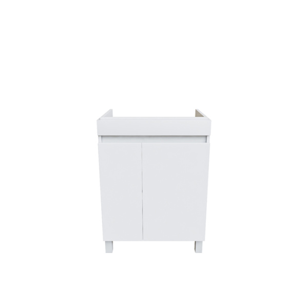 Тумба напольная с дверцами, белая, 60 см, Zodiac, IDDIS, ZOD6CDFi95 подходит ум. 3506000i28