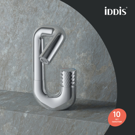Смеситель для умывальника с управлением Push Control, Twist, IDDIS, TWISBBTi01