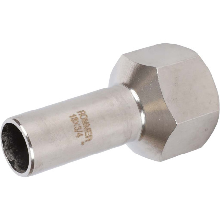 ROMMER RSS-0023-001834 ROMMER Вставка переходная НПр-ВР, 18х3/4, из нержавеющей стали прессовой