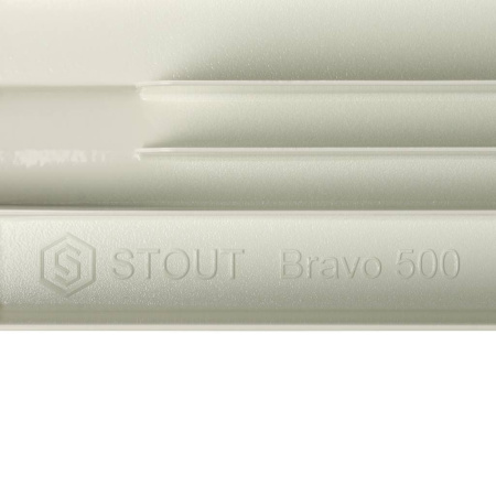 Радиатор алюминиевый Stout Bravo 500 4 секции